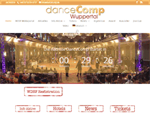 Tablet Screenshot of dancecomp.de